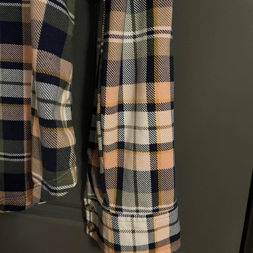 Plaid Button-Up Shirt - Picture 3 of 7